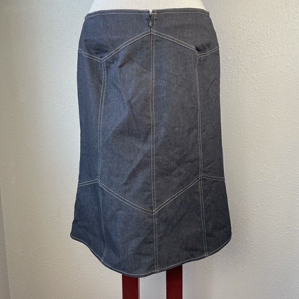 NWT Bandolino Matching Denim Jacket & Midi Skirt - Picture 13 of 16